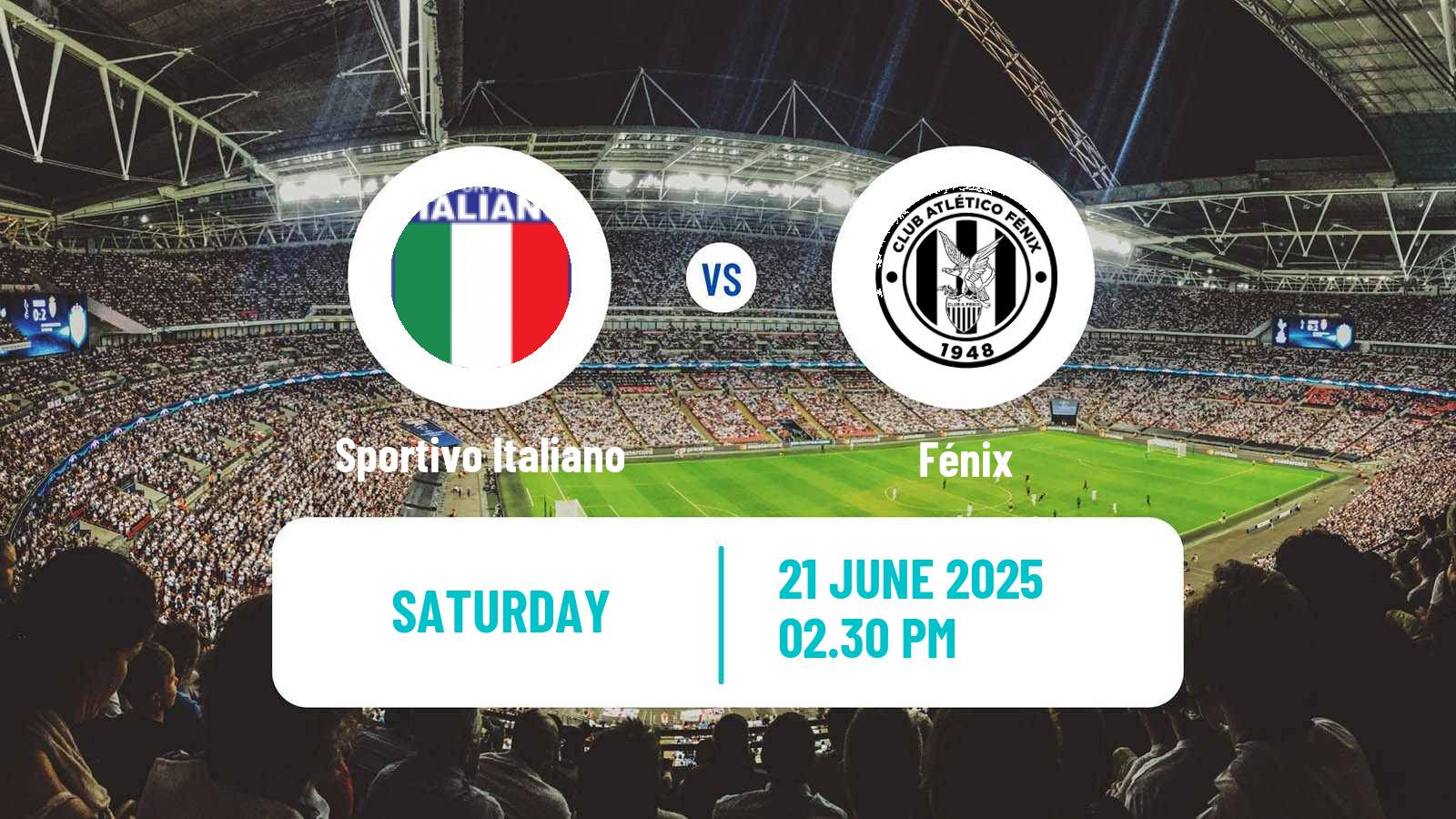 Soccer Argentinian Primera B Sportivo Italiano - Fénix