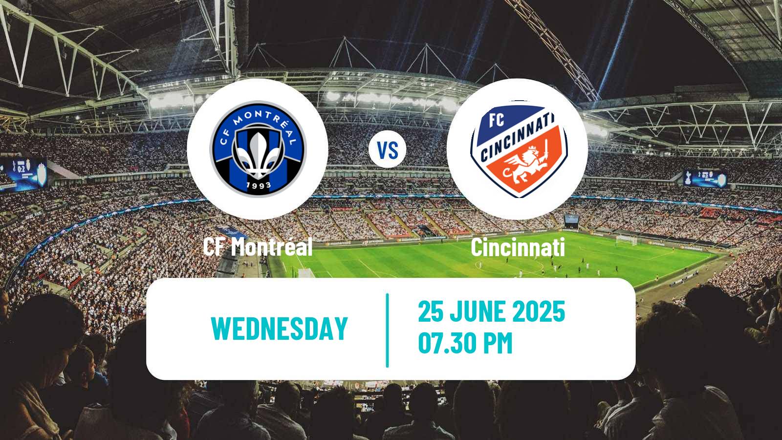 Soccer MLS CF Montréal - Cincinnati