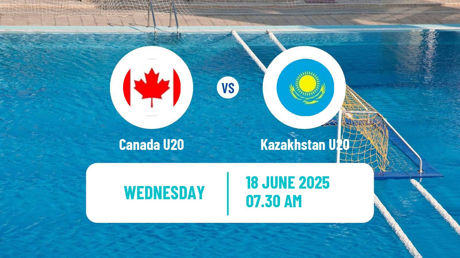 Water polo World Championship Water Polo U20 Canada U20 - Kazakhstan U20