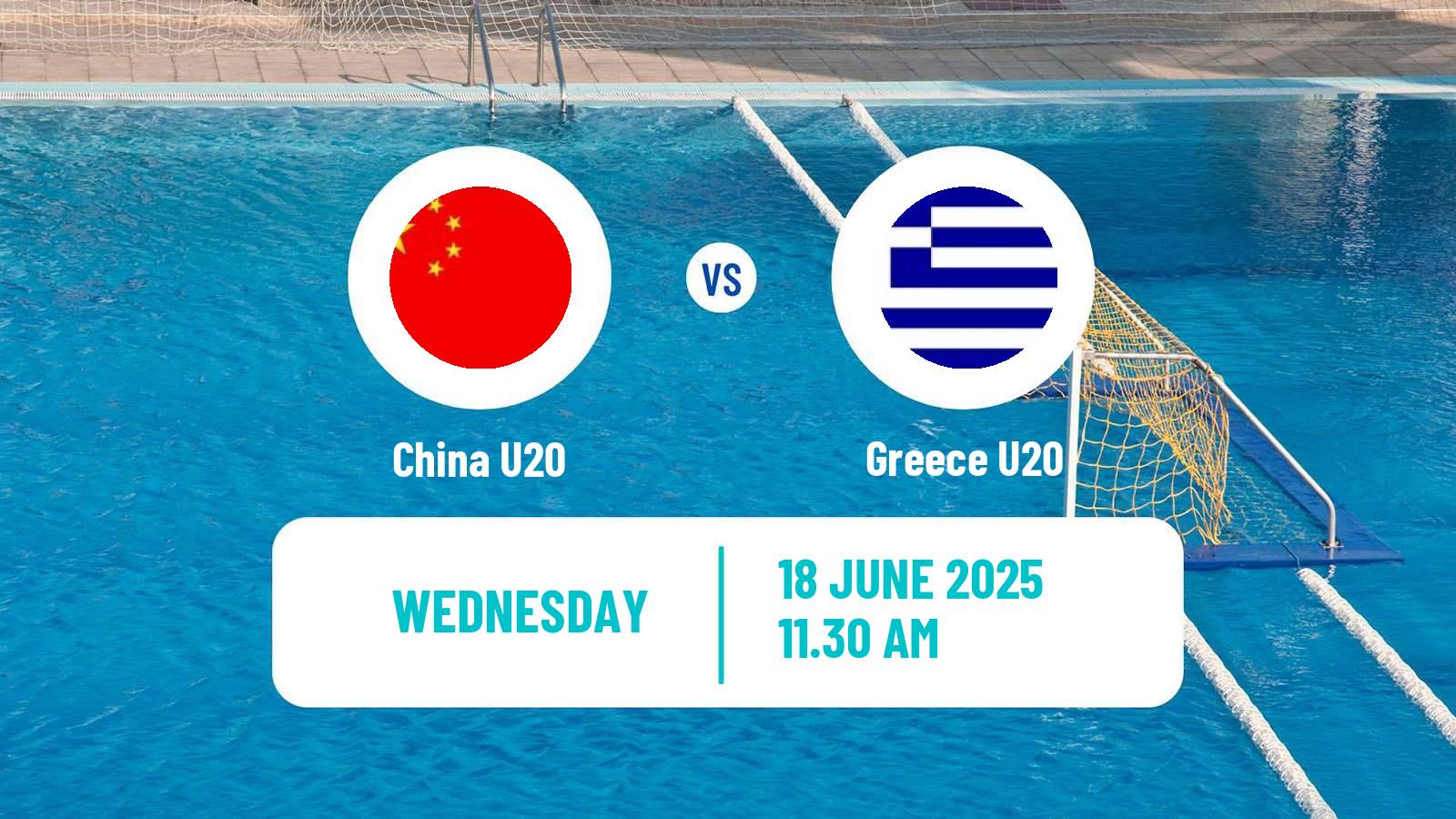 Water polo World Championship Water Polo U20 China U20 - Greece U20