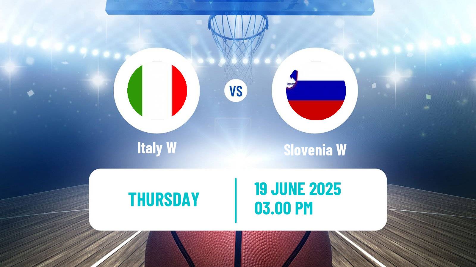 Basketball EuroBasket Women Italy W - Slovenia W