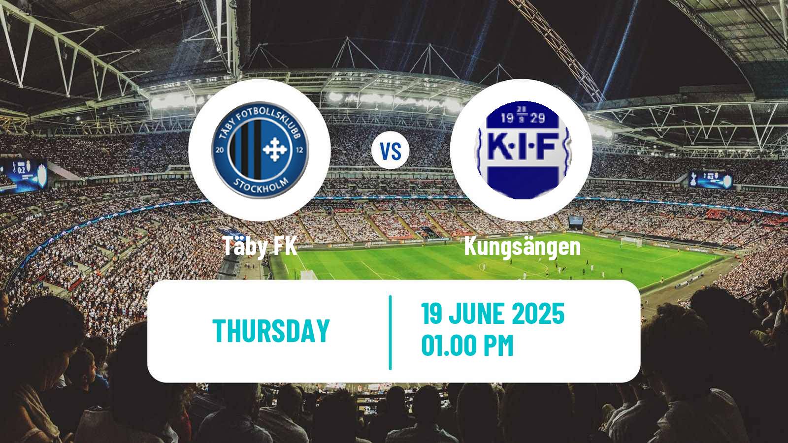Soccer Swedish Division 2 - Norra Svealand Täby - Kungsängen