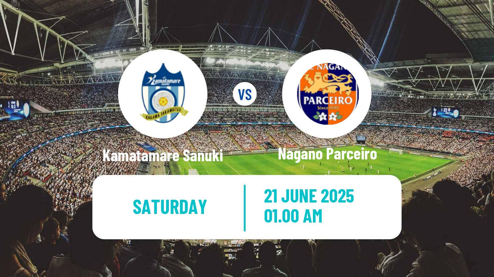 Soccer Japan J3 League Kamatamare Sanuki - Nagano Parceiro