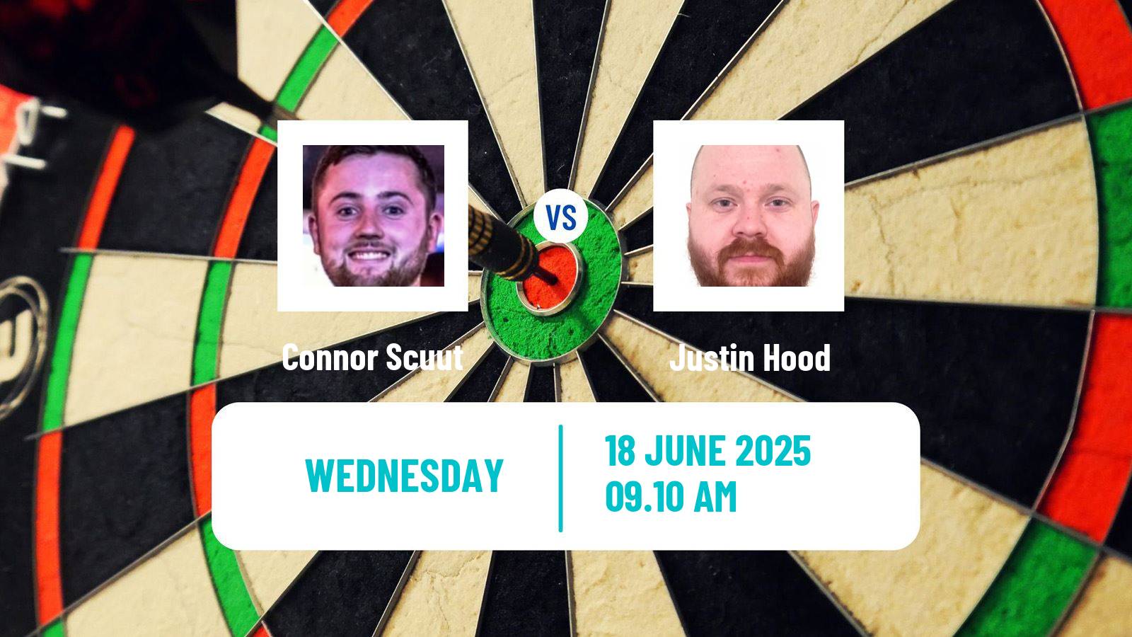 Darts Players Championship 18 Connor Scuut - Justin Hood