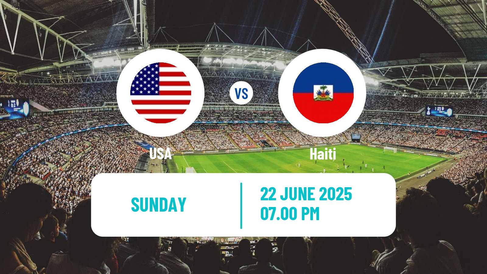 Soccer Gold Cup USA - Haiti