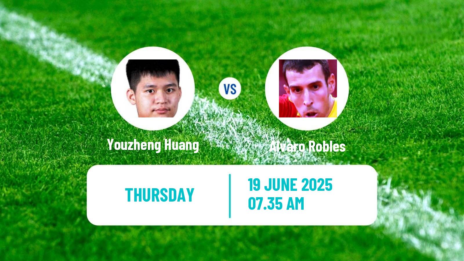 Table tennis Wtt Star Contender Ljubljana Men Youzheng Huang - Alvaro Robles