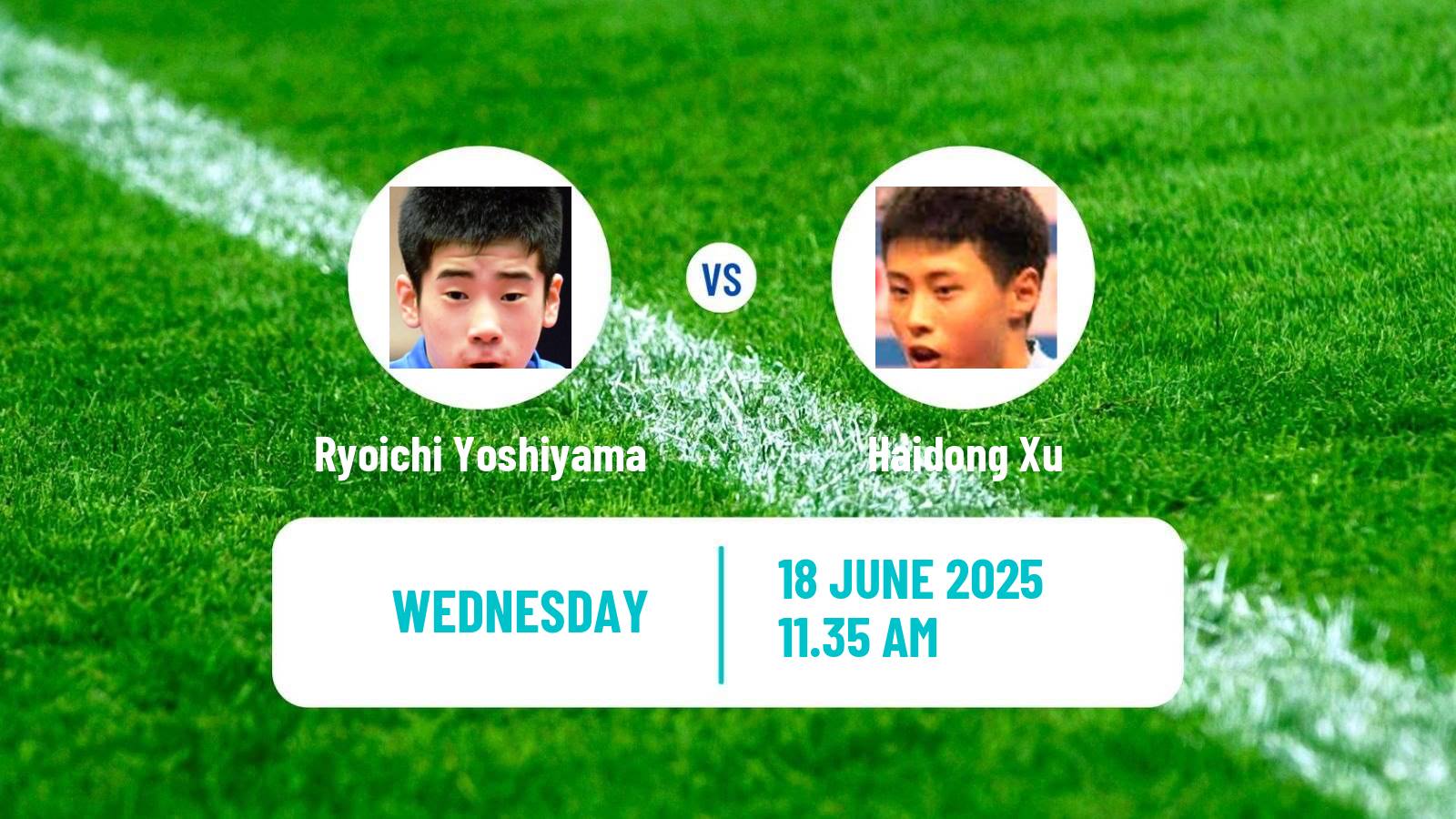 Table tennis Wtt Star Contender Ljubljana Men Ryoichi Yoshiyama - Haidong Xu