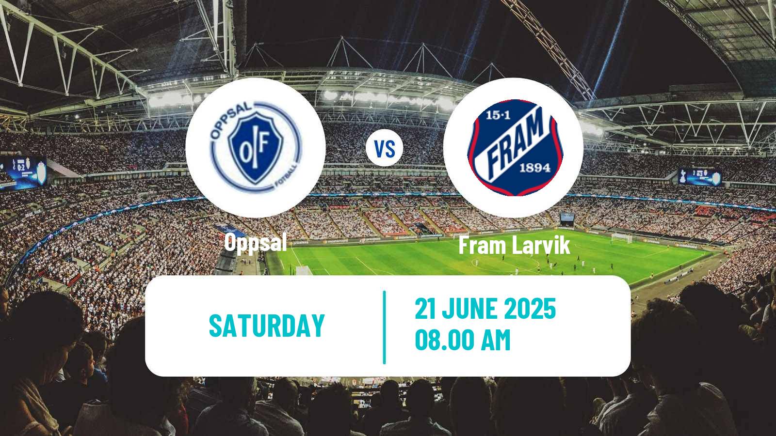 Soccer Norwegian Division 3 - Group 6 Oppsal - Fram Larvik