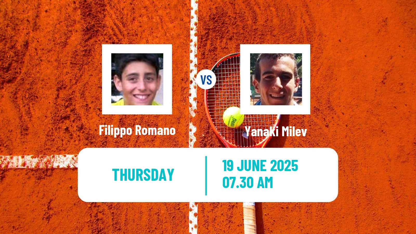 Tennis ITF M25 Cattolica Men Filippo Romano - Yanaki Milev