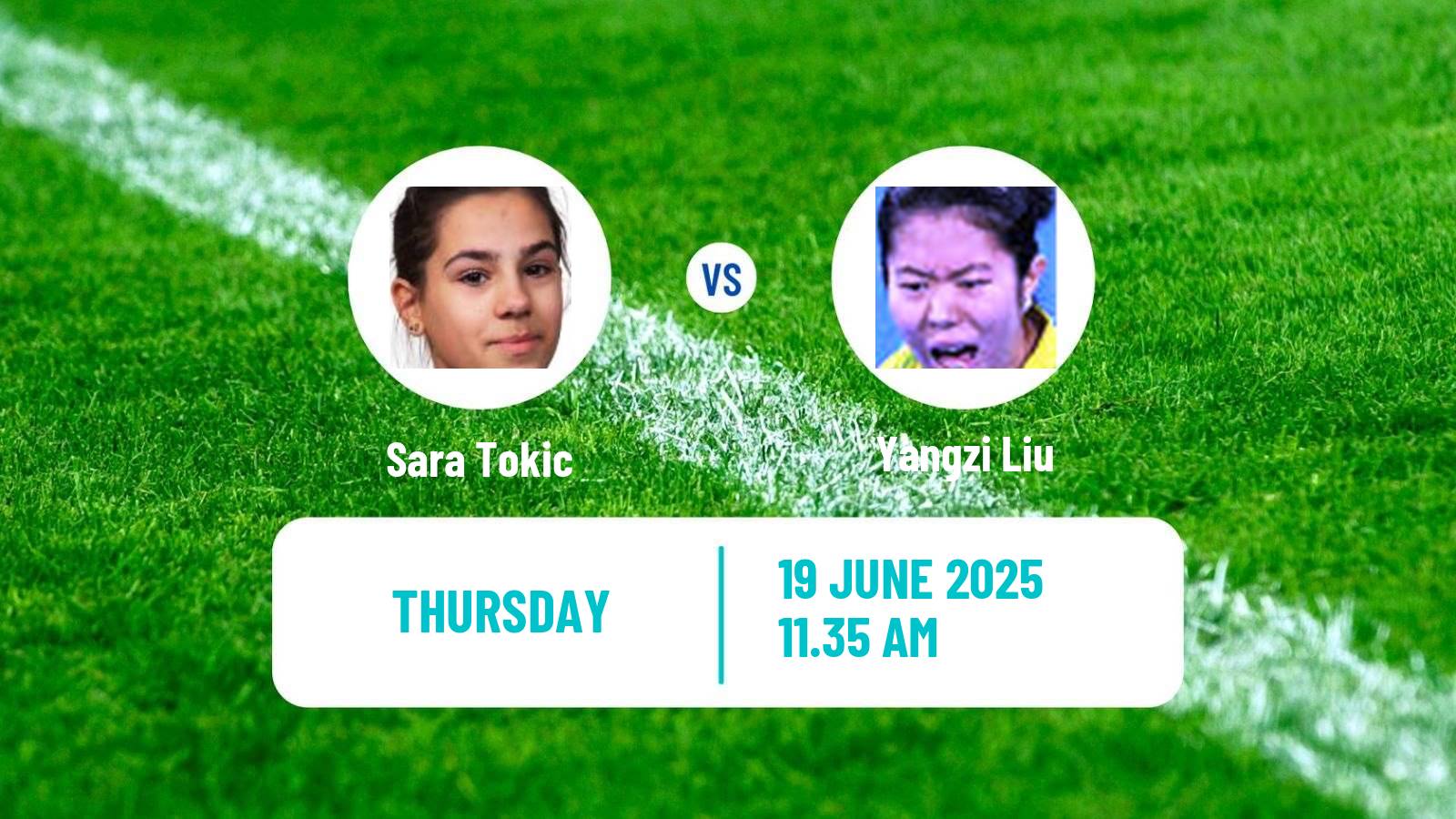 Table tennis Wtt Star Contender Ljubljana Women Sara Tokic - Yangzi Liu
