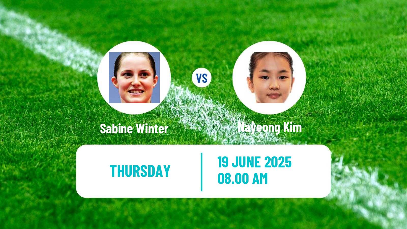 Table tennis Wtt Star Contender Ljubljana Women Sabine Winter - Nayeong Kim
