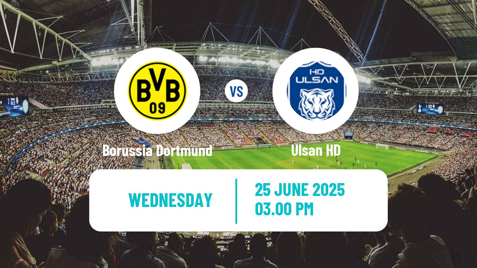 Soccer FIFA Club World Cup Borussia Dortmund - Ulsan HD