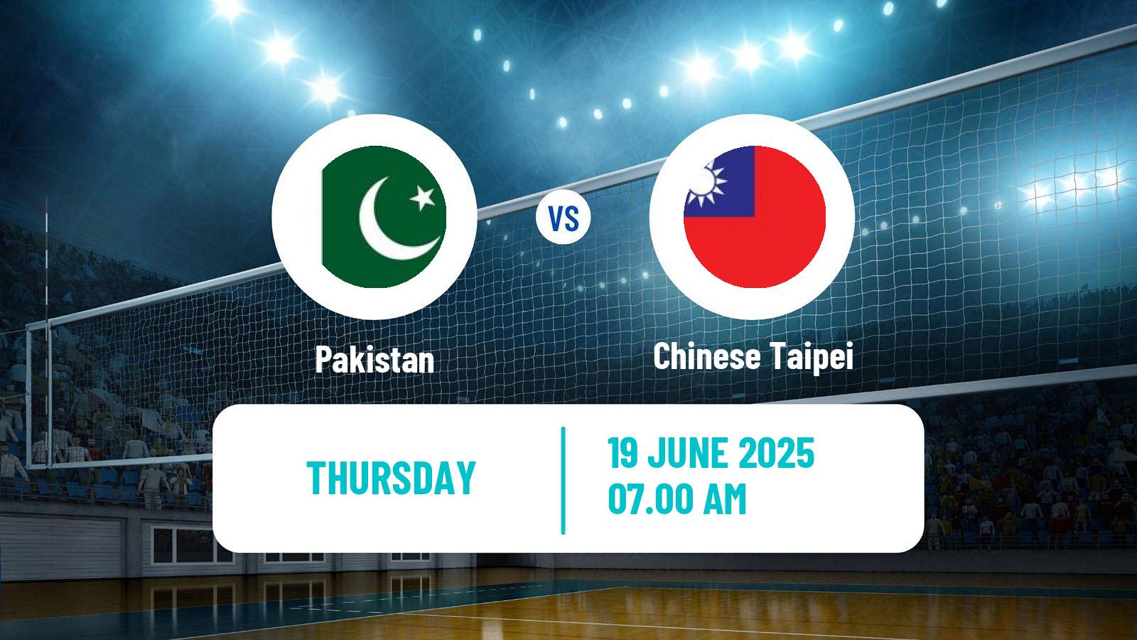 Volleyball AVC Challenge Cup Volleyball Pakistan - Chinese Taipei
