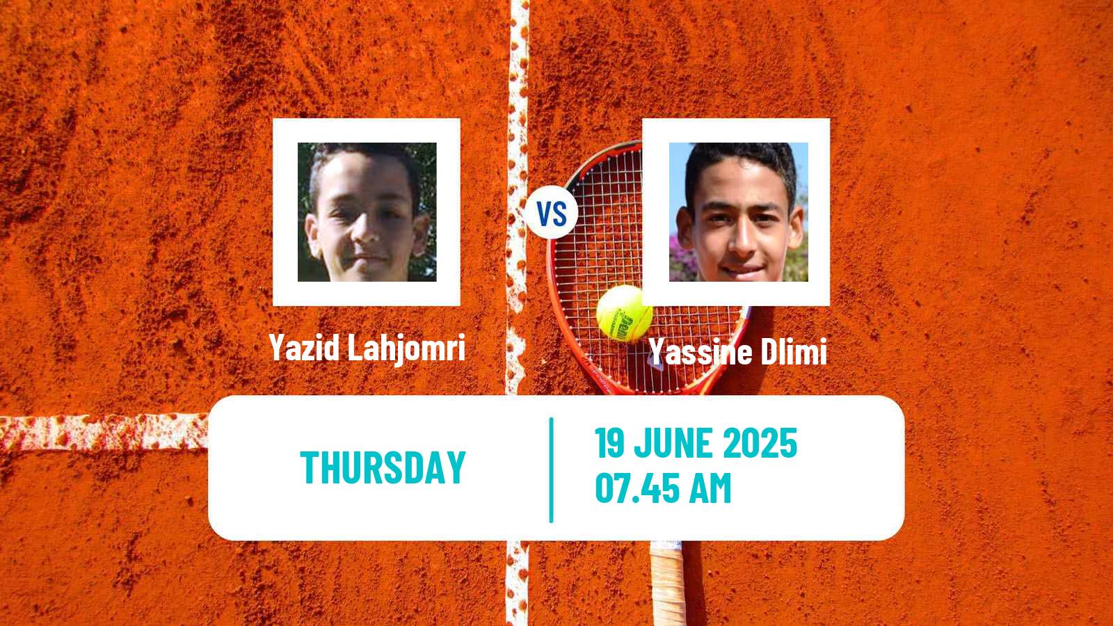 Tennis ITF M15 Casablanca Men Yazid Lahjomri - Yassine Dlimi