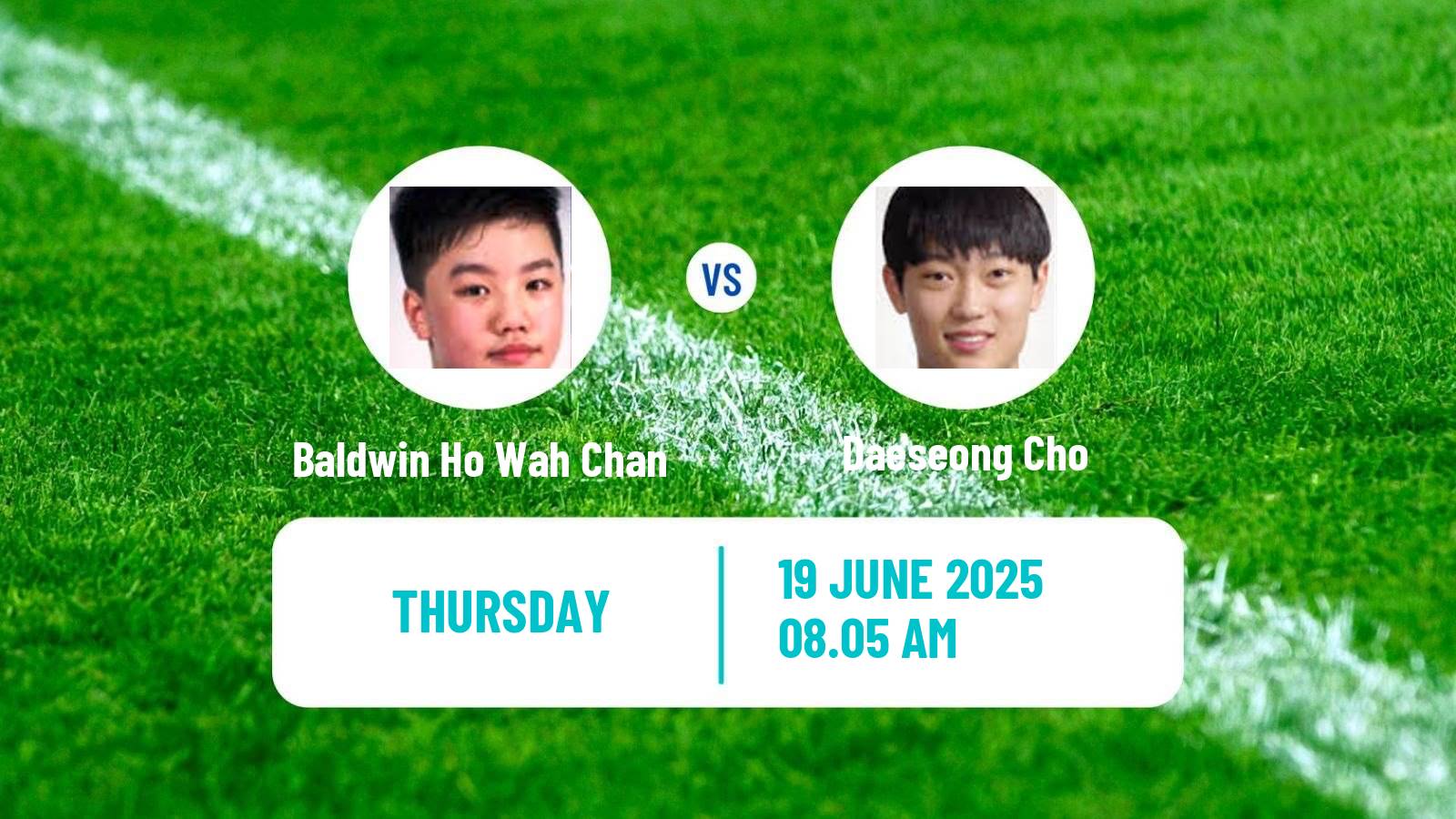 Table tennis Wtt Star Contender Ljubljana Men Baldwin Ho Wah Chan - Daeseong Cho