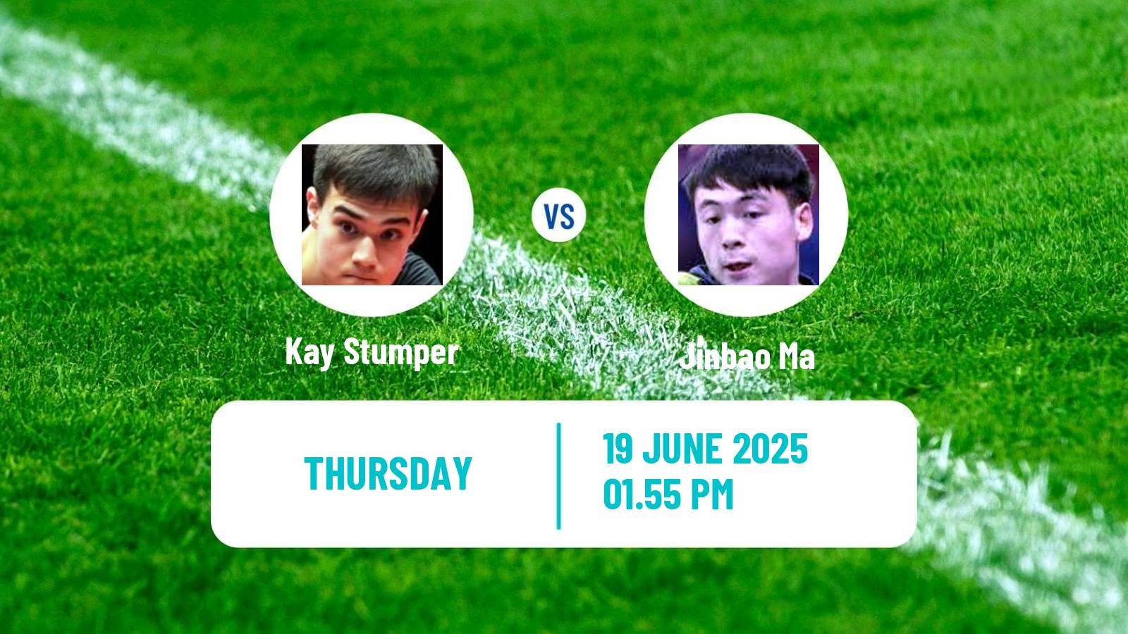 Table tennis Wtt Star Contender Ljubljana Men Kay Stumper - Jinbao Ma