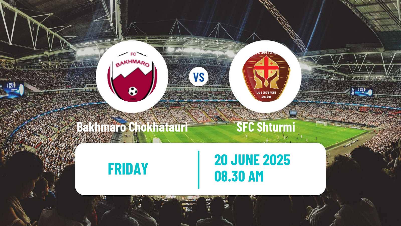 Soccer Georgian Cup Bakhmaro Chokhatauri - Shturmi