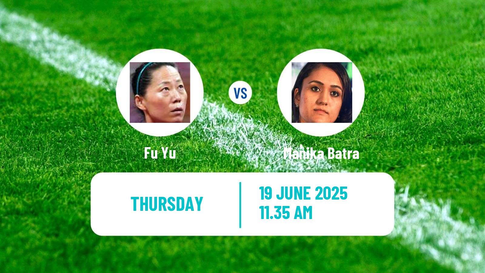Table tennis Wtt Star Contender Ljubljana Women Fu Yu - Manika Batra