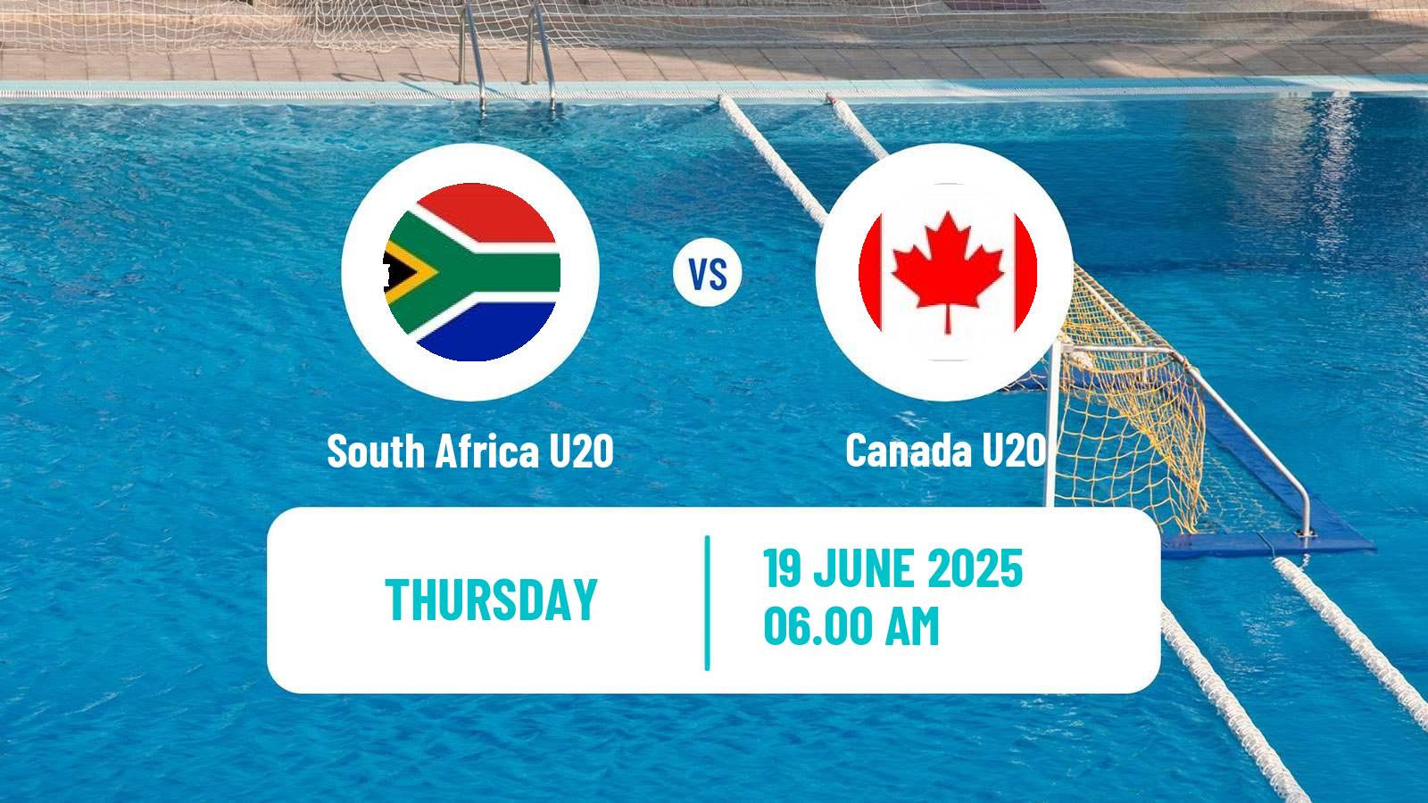 Water polo World Championship Water Polo U20 South Africa U20 - Canada U20