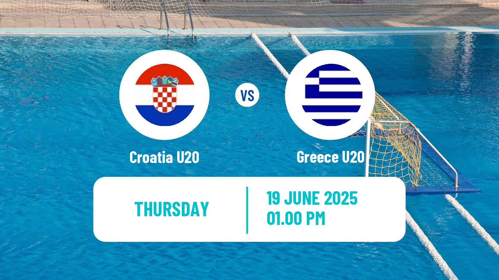 Water polo World Championship Water Polo U20 Croatia U20 - Greece U20