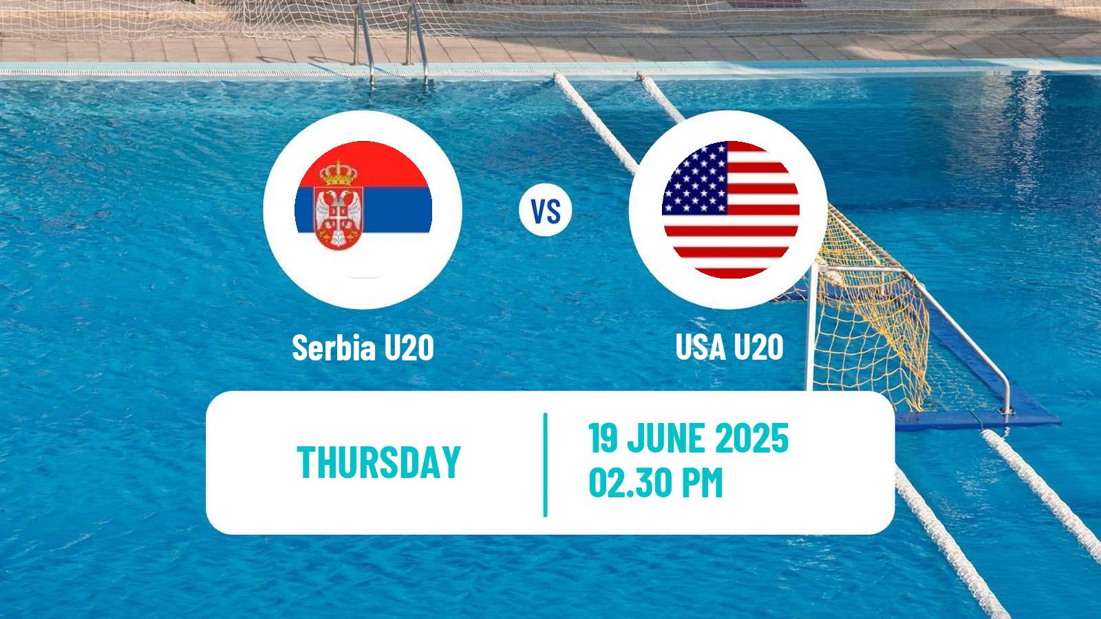 Water polo World Championship Water Polo U20 Serbia U20 - USA U20