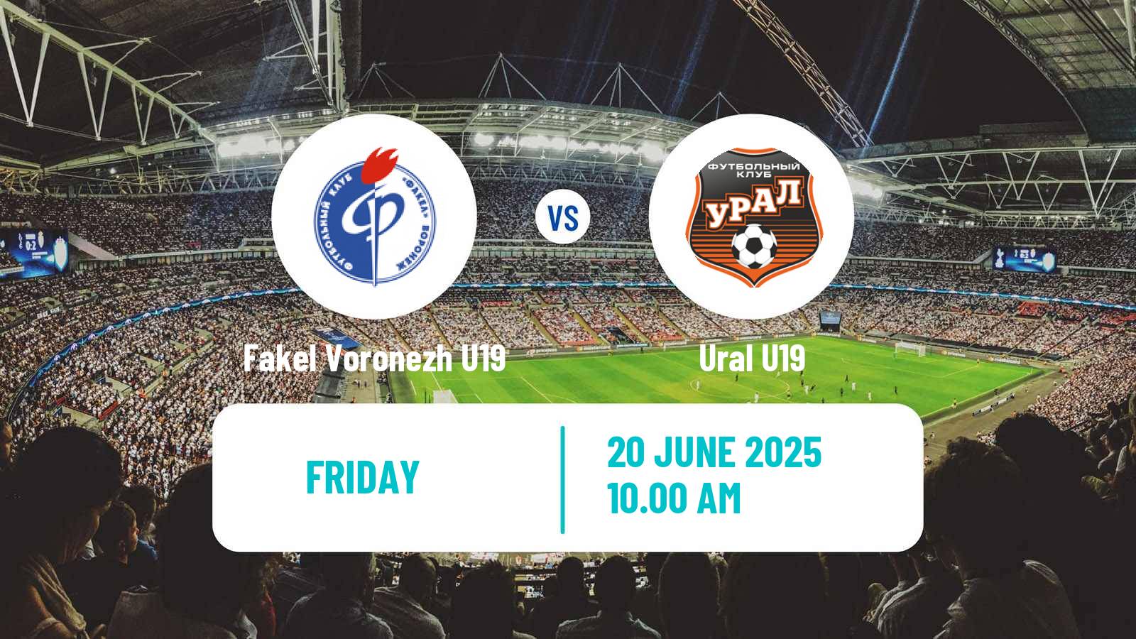 Soccer Russian Youth League Fakel Voronezh U19 - Ural U19