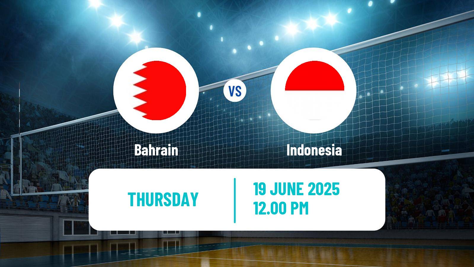 Volleyball AVC Challenge Cup Volleyball Bahrain - Indonesia