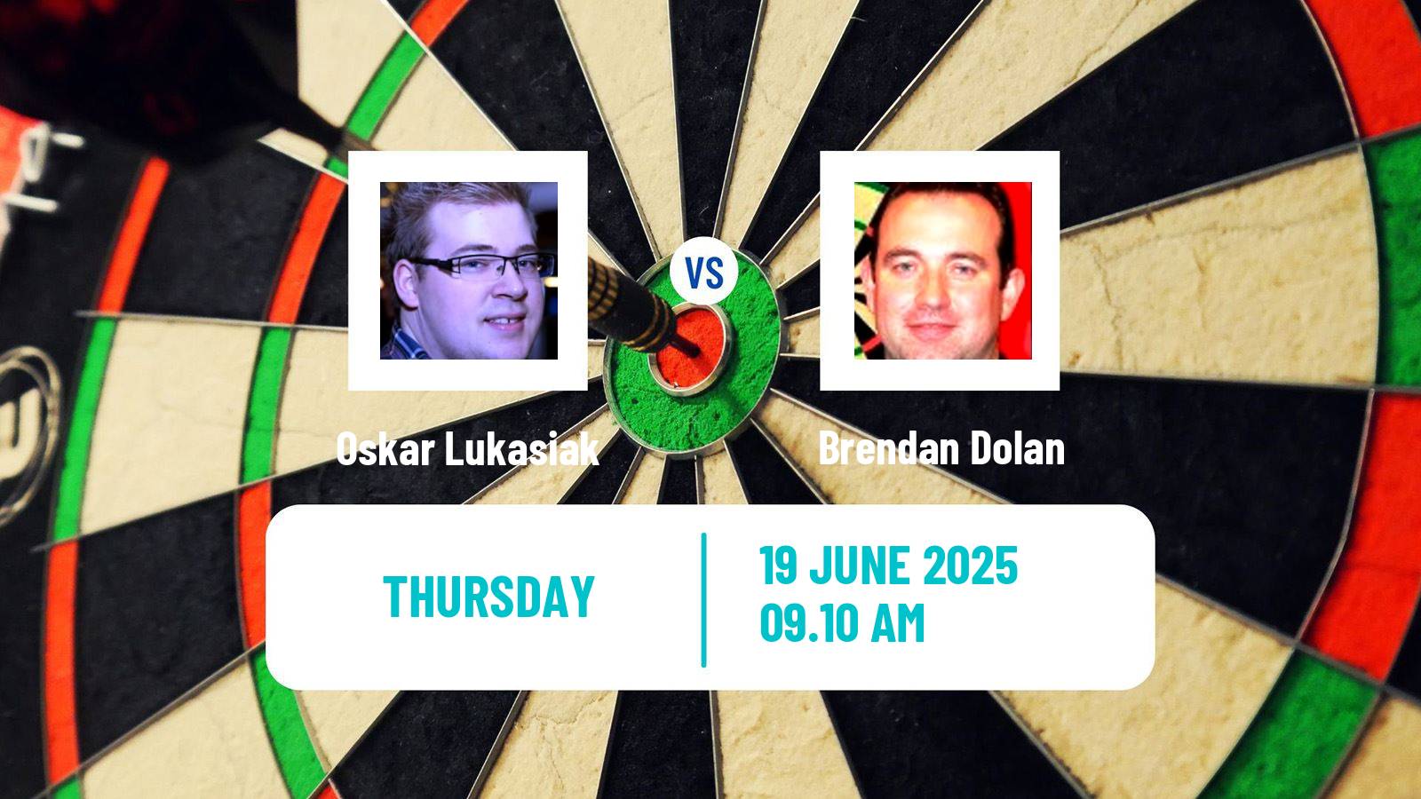 Darts Players Championship 19 Oskar Lukasiak - Brendan Dolan