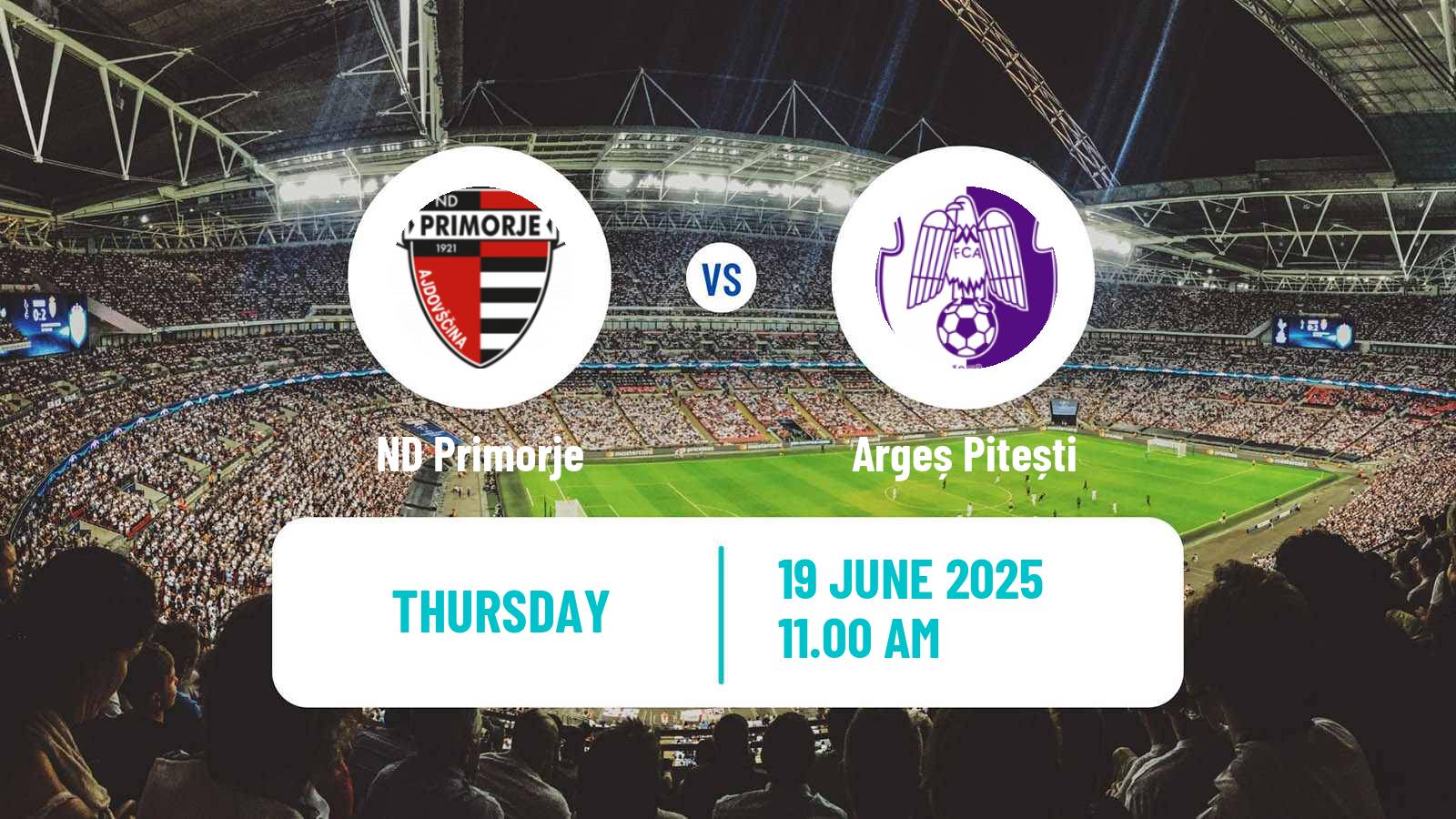 Soccer Club Friendly Primorje - Argeș Pitești