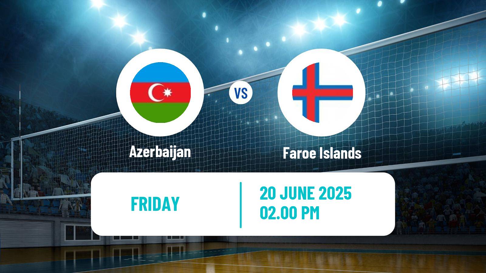 Volleyball Silver European League Volleyball Azerbaijan - Faroe Islands