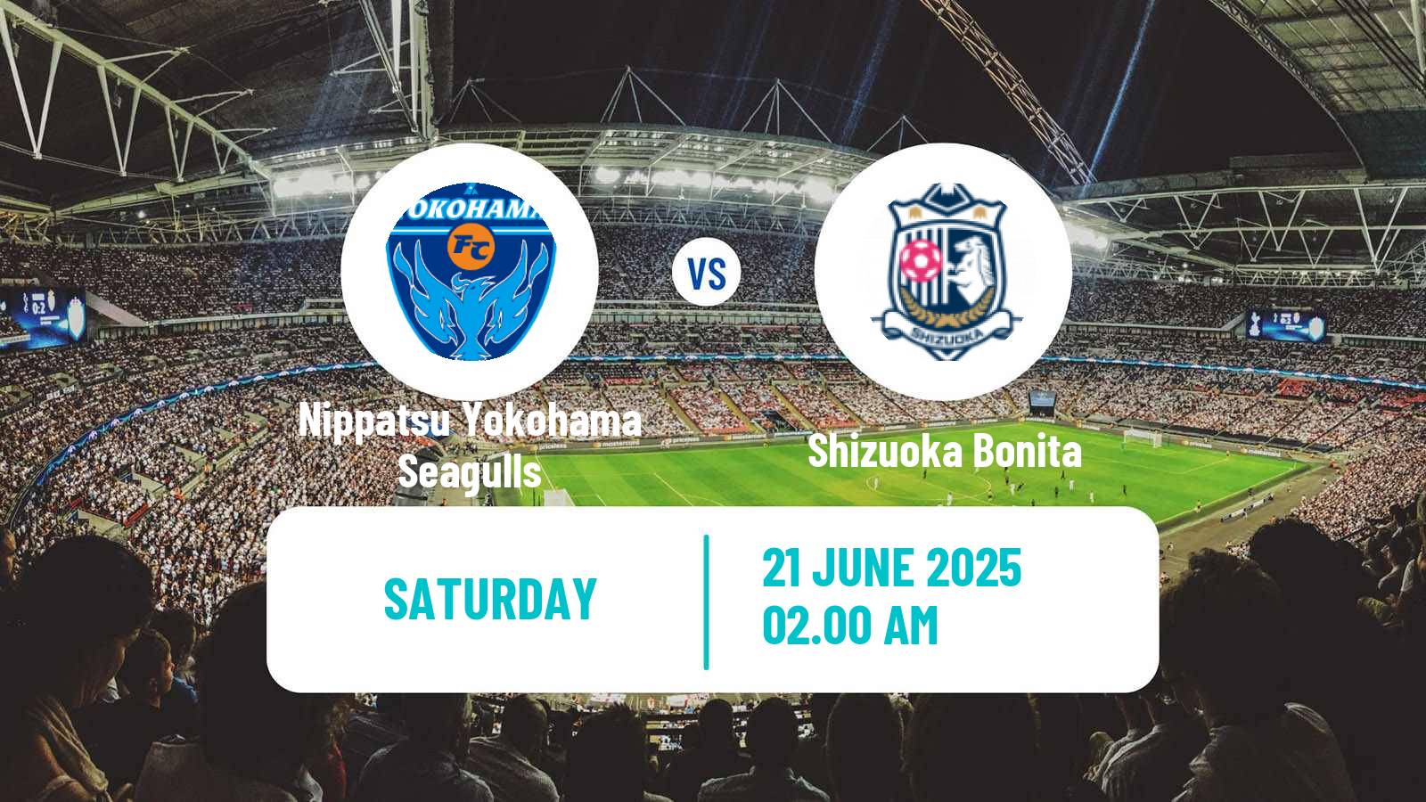 Soccer Japan Nadeshiko League Women Nippatsu Yokohama Seagulls - Shizuoka Bonita