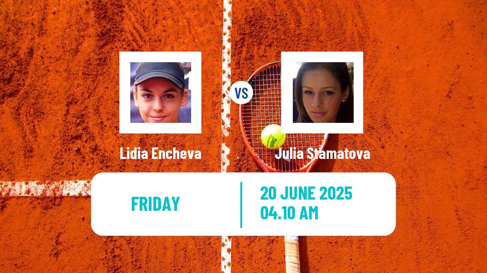Tennis ITF W15 Kursumlijska Banja 7 Women Lidia Encheva - Julia Stamatova