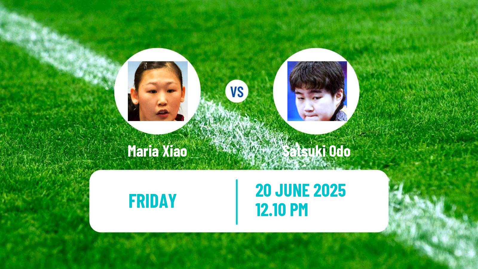 Table tennis Wtt Star Contender Ljubljana Women Maria Xiao - Satsuki Odo