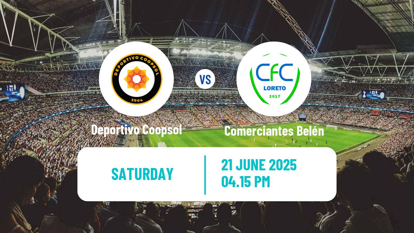 Soccer Peruvian Liga 2 Deportivo Coopsol - Comerciantes Belén