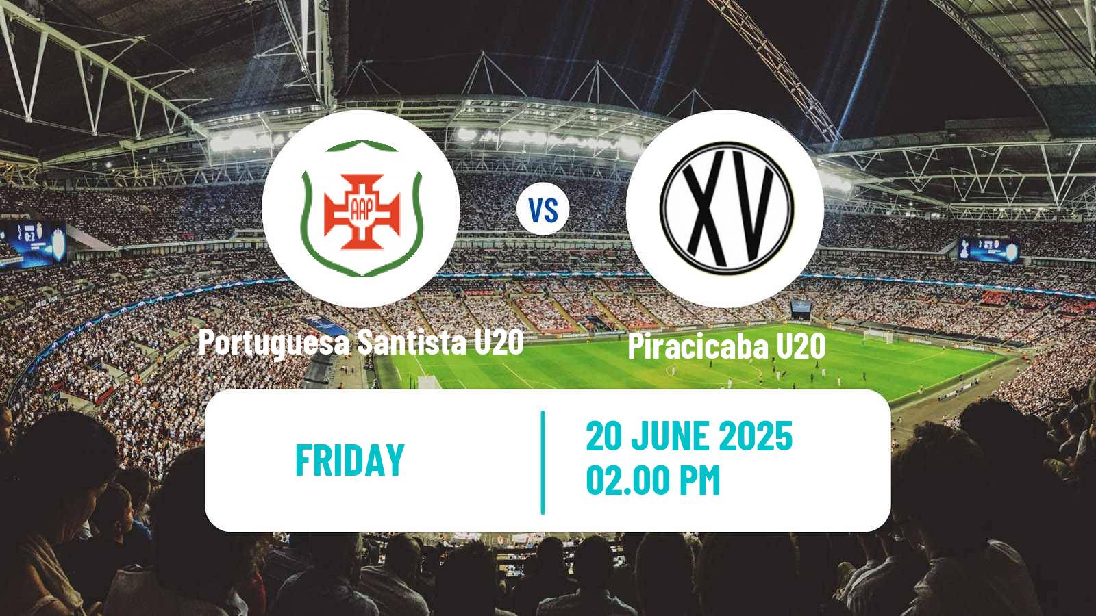 Soccer Brazilian Paulista U20 Portuguesa Santista U20 - Piracicaba U20