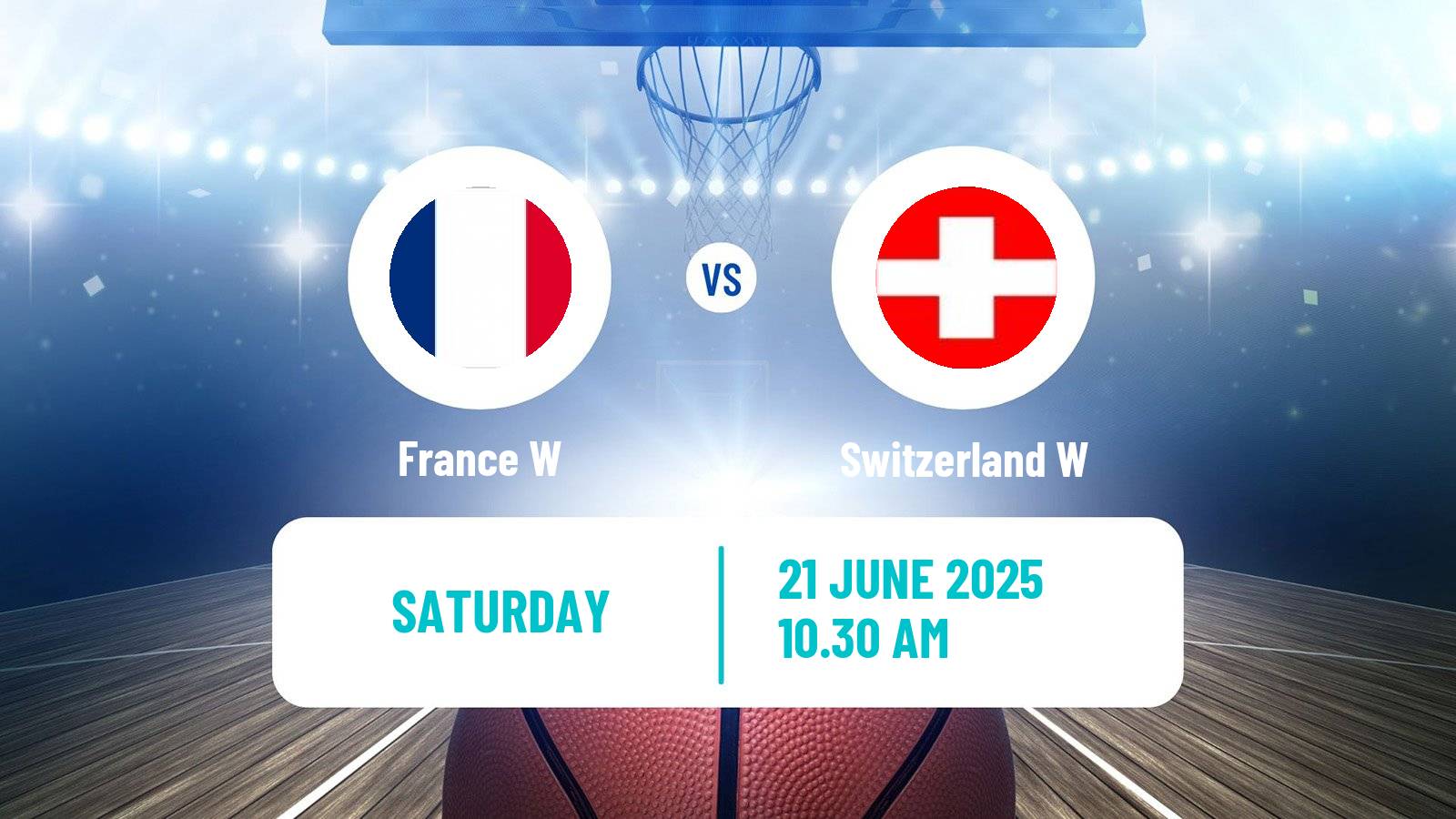 Basketball EuroBasket Women France W - Switzerland W