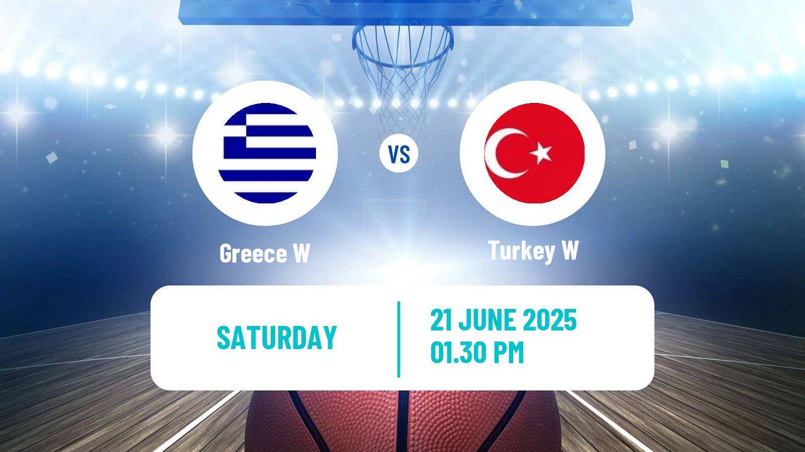 Basketball EuroBasket Women Greece W - Turkey W