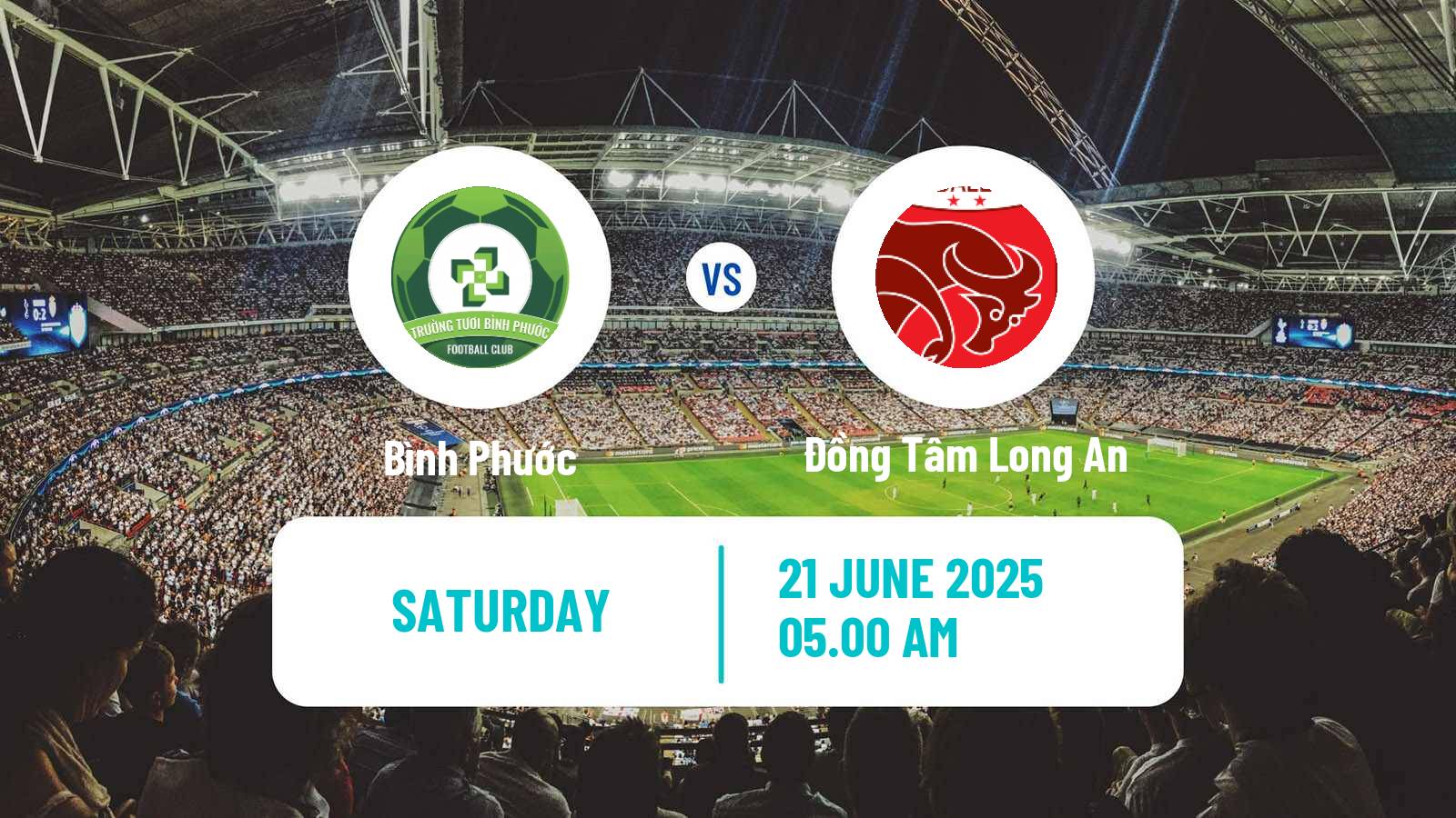 Soccer Vietnamese V League 2 Bình Phước - Đồng Tâm Long An