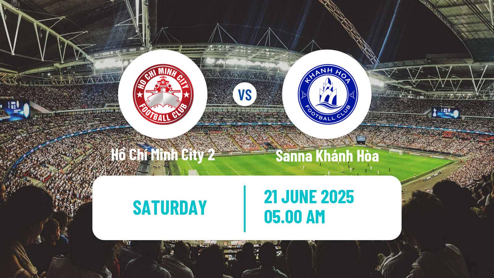 Soccer Vietnamese V League 2 Hồ Chí Minh City 2 - Sanna Khánh Hòa