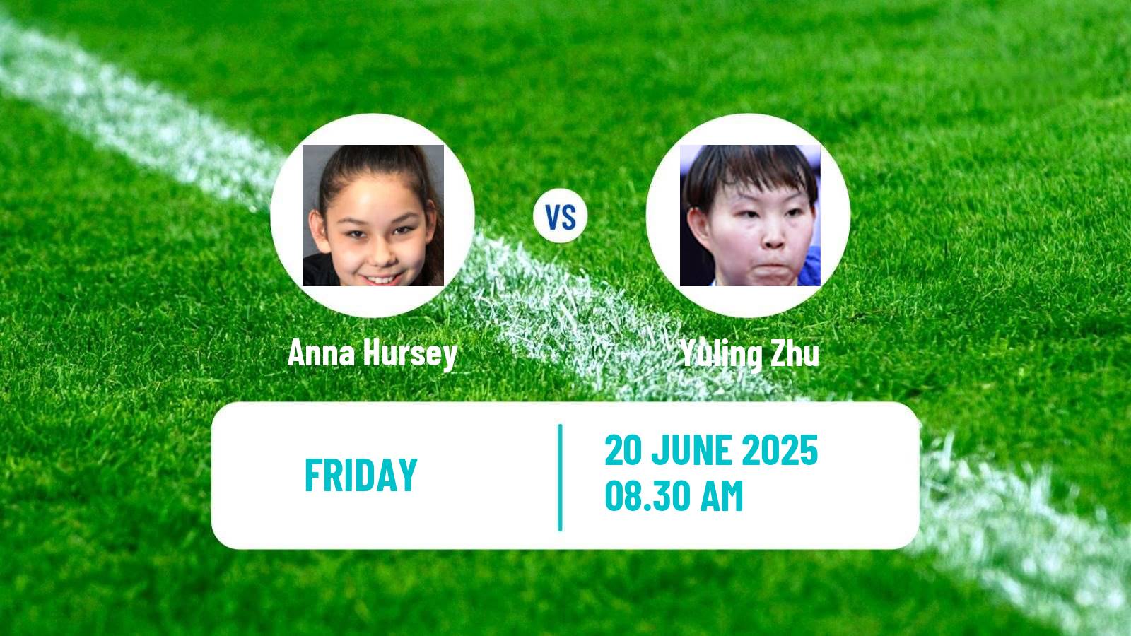 Table tennis Wtt Star Contender Ljubljana Women Anna Hursey - Yuling Zhu