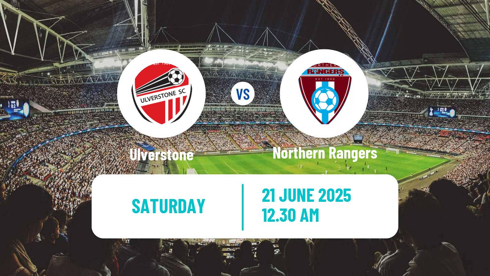 Soccer Australian Tasmania Northern Championship Ulverstone - Northern Rangers