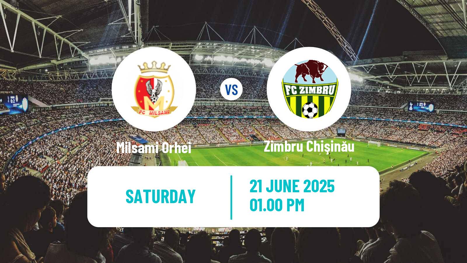 Soccer Moldovan Super Liga Milsami Orhei - Zimbru Chişinău