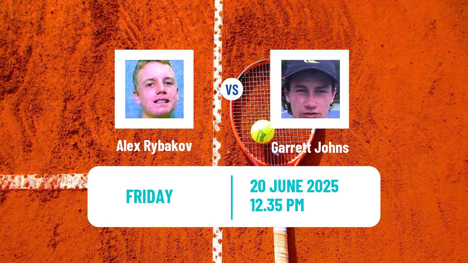 Tennis ITF M25 Tulsa Ok Men Alex Rybakov - Garrett Johns