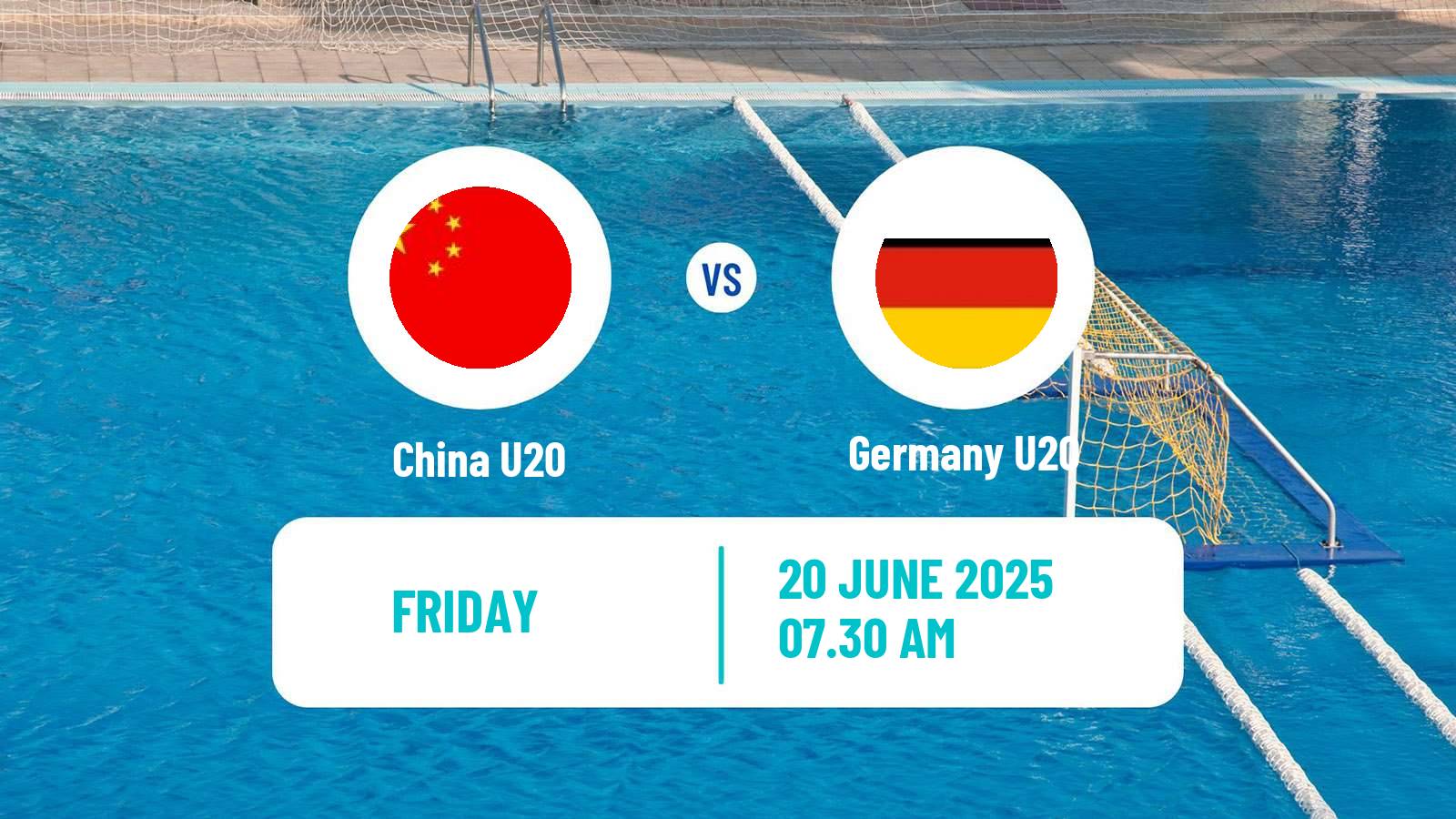 Water polo World Championship Water Polo U20 China U20 - Germany U20