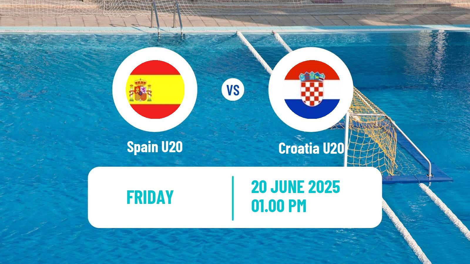 Water polo World Championship Water Polo U20 Spain U20 - Croatia U20