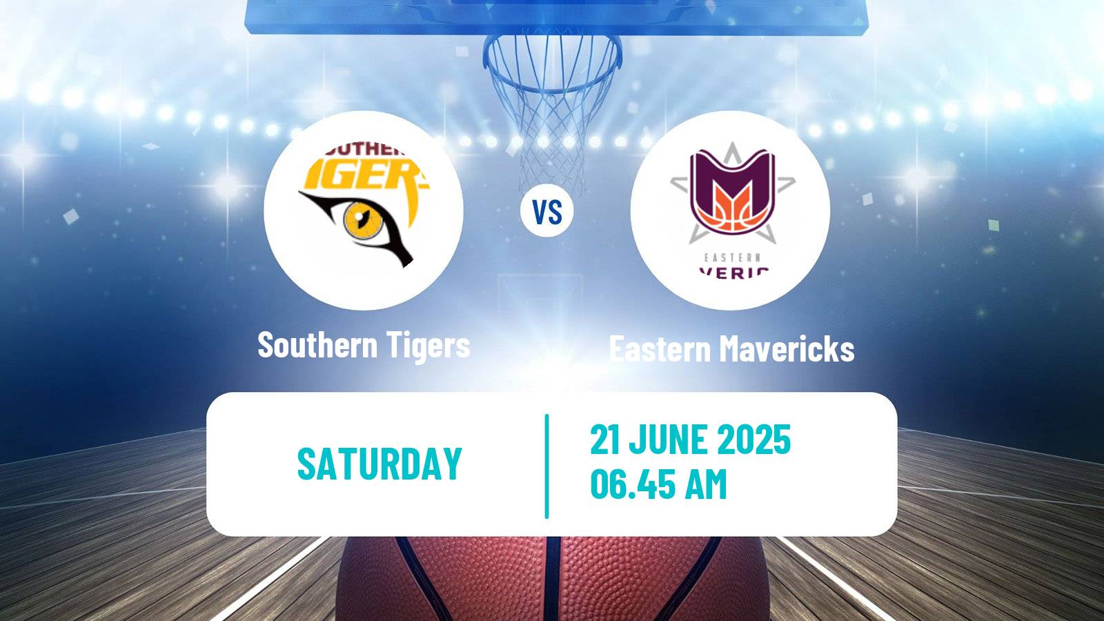 Basketball Australian NBL1 Central Southern Tigers - Eastern Mavericks