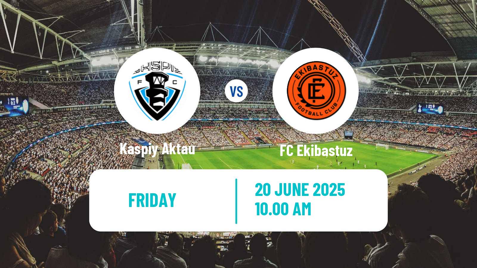 Soccer Kazakh First Division Kaspiy Aktau - Ekibastuz