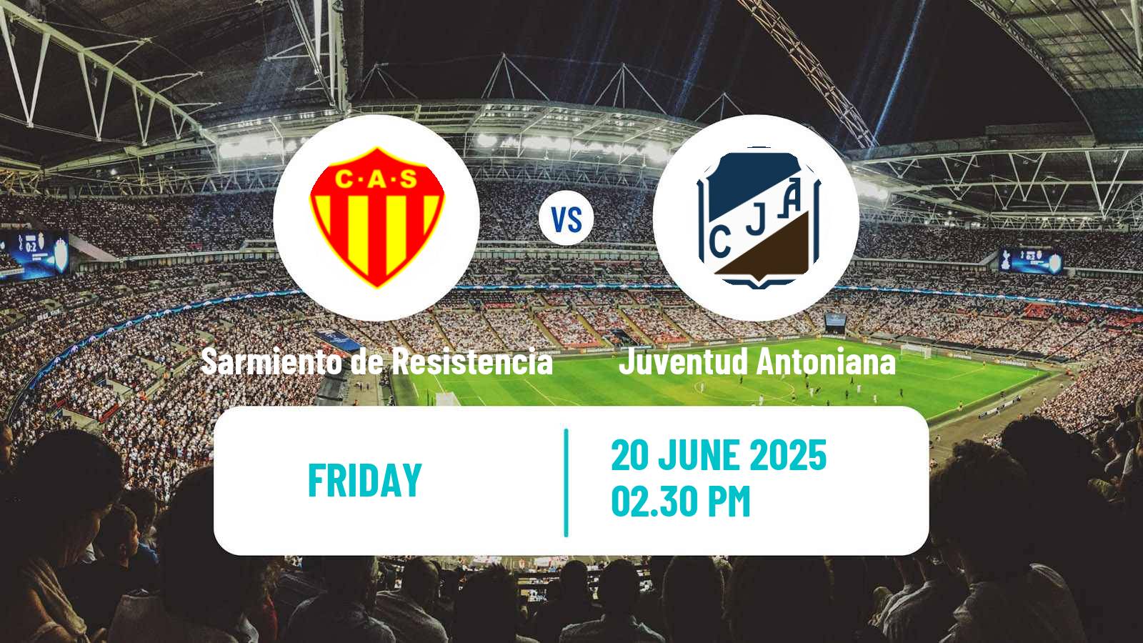 Soccer Argentinian Torneo Federal Sarmiento de Resistencia - Juventud Antoniana