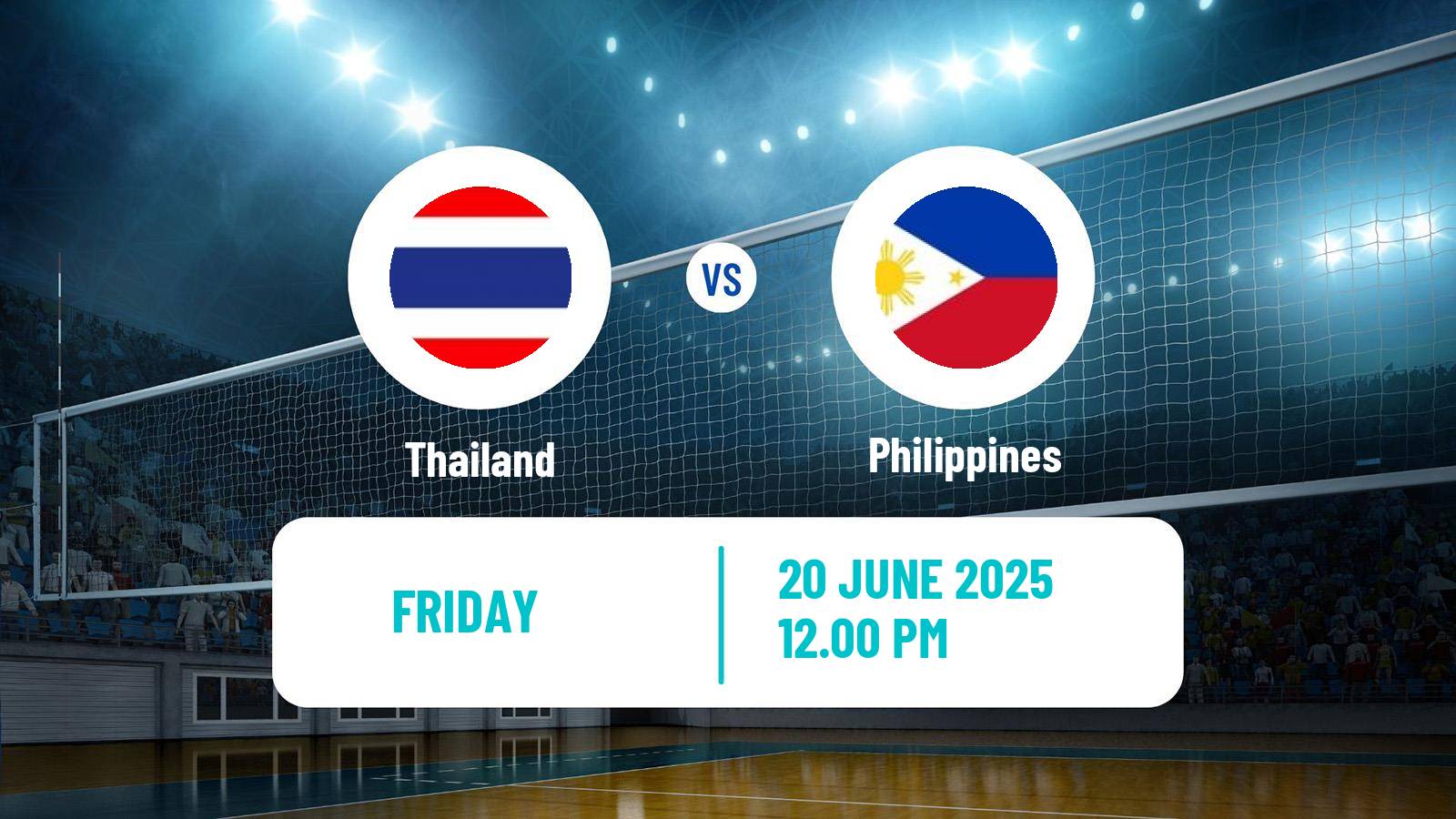 Volleyball AVC Challenge Cup Volleyball Thailand - Philippines