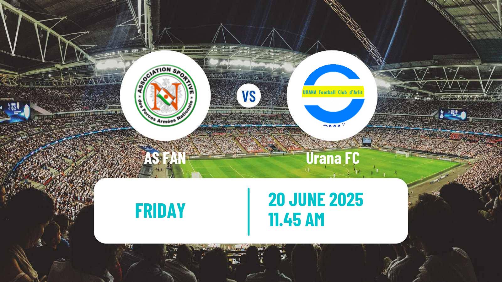 Soccer Niger Ligue 1 AS FAN - Urana